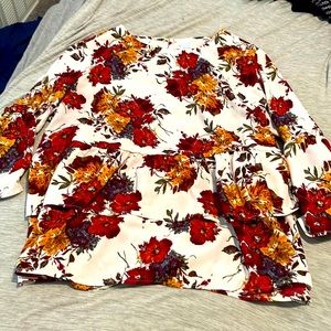 Time and Tru Dress Blouse, perfect for a fall dress up day!